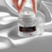 TruLook Retinol and Collagen Moisturizer Face Cream with Hyaluronic acid, Day and Night 1.7 Fl oz