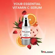TruLook Vitamin C + hyaluronic Acid Serum, Anti Aging, Anti Wrinkle, Improves Dark Spots, Tone, & Fine Lines Made is USA