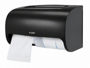 Kleen Commercial Double Roll Toilet Paper Dispenser – 2 Pack | Wall-Mount Locking Toilet Tissue Holder | Compact Side-by-Side Design for Bathrooms, Offices & Public Restrooms