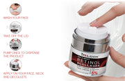 TruLook Retinol and Collagen Moisturizer Face Cream with Hyaluronic acid, Day and Night 1.7 Fl oz