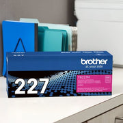 Brother TN227 High-Yield Toner, 2300 Page-Yield, Magenta