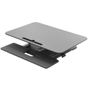 Seville Classics AIRLIFT® Pneumatic Sit-to-Stand Adjustable Single Column Riser Desk Converter