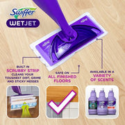 Swiffer Wetjet Mopping Refill Pack (2 bottles of cleaner + 32 refill pads)