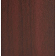 Lorell 60" Quadro Sit-Stand Straight Edge Tabletop, Mahogany