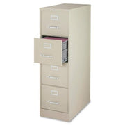 Hirsh 4-Drawer 18" x 26½” Vertical File Cabinet, Select Color