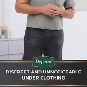 Depend Real Fit Incontinence Underwear for Men, Maximum Absorbency