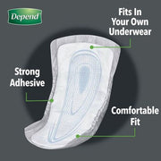 Depend Incontinence Guards for Men, Maximum Absorbency (52 ct., 2 pk.)