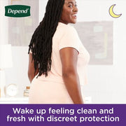 Depend Night Defense Adult Incontinence Underwear for Women