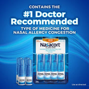 Nasacort Allergy 24-Hour Non-Drowsy Nasal Spray (120 sprays, 4 pk.)