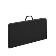 COSCO XL 38.5" Fold-in-Half Card Table with Handle, Assorted Colors