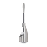 Polder Stainless Steel Toilet Brush Caddy and Bonus Heads - 2 Pack