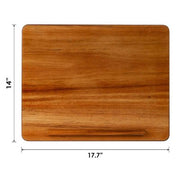 Rossie Home Acacia Wood Easel Lap Desk with Storage, Natural