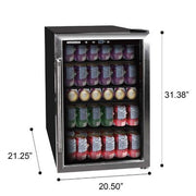 Frigidaire 126-Can Stainless Steel Beverage Center, 4.4 cu. ft.