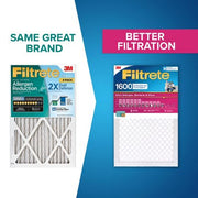 Filtrete Ultra Allergen 2X Bacteria and Virus Filter, 1600 MPR (4 pk.)