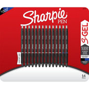 Sharpie S-Gel, Gel Pens, Medium Point (0.7mm), Assorted Colors, 14 Count