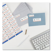 Avery Easy Peel White Address Labels w/ Sure Feed Technology, Inkjet Printers, 1 x 2.63, White, 30/Sheet, 25 Sheets/Pack