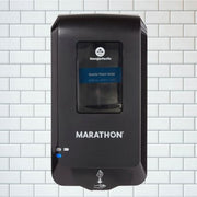 Marathon Automated Soap Dispenser, Black, 6.5”W x 4”D x 11.7”H