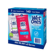 Wet Ones Antibacterial Hand Wipes, Fresh Scent/Lavender (20 ct., 7 pk.)