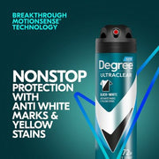 Degree for Men Ultraclear Black+White Deodorant Dry Spray, Fresh (4.8 oz., 3 pk.)