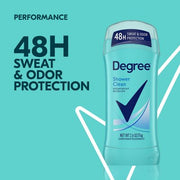 Degree Antiperspirant Deodorant, Shower Clean (2.6 oz., 5 pk.)