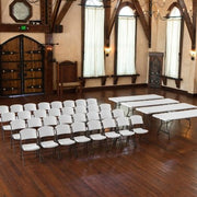 Lifetime (4) 8' Tables and (32) Chairs Combo (Commercial)
