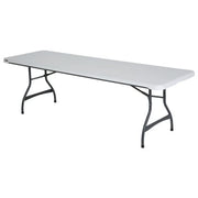 Lifetime 8' Commercial Grade Folding Table, Select Color