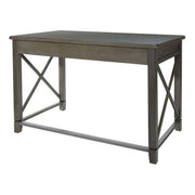 OSP Home Furnishings Hillsboro Writing Desk in Gray Wash