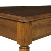 OSP Home Furnishings Bandon Writing Desk in Ginger Brown Finish