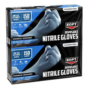 EQPT Industrial Powder-Free Nitrile Gloves, Blue (150 ct./pk., 2 pk.)