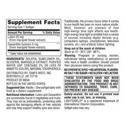 Member's Mark Lutein 25 mg. Zeaxanthin 5 mg. Eye Health Dietary Supplement (150 ct.)