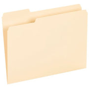 Member's Mark Manila File Folders, Letter, 1/3 Cut Assorted Tabs,150 per Box