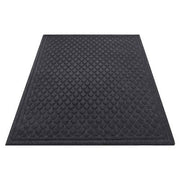 Member's Mark Antimicrobial Diamond Scraper Entrance Mat, Charcoal (3' x 5')