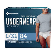 Member's Mark Total Protection Incontinence Underwear for Men