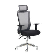 Wellness by Design Ergonomic Mesh Back Office Chair with Headrest, Assorted Colors