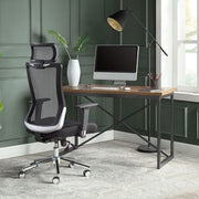 Wellness by Design Ergonomic Mesh Back Office Chair with Headrest, Assorted Colors