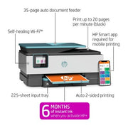 HP OfficeJet Pro 8028e All-in-One Wireless Color Inkjet Printer - 6 months free Instant Ink with HP+