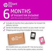 HP OfficeJet Pro 8028e All-in-One Wireless Color Inkjet Printer - 6 months free Instant Ink with HP+