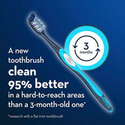 Oral-B ProAdvantage Deep Clean + Whitening Toothbrushes, Soft or Medium (8 ct.)