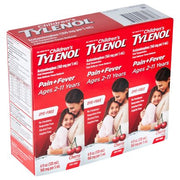 Children's Tylenol Oral Suspension, Cherry (4 oz., 3 pk.)