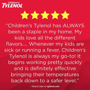 Children's Tylenol Oral Suspension, Cherry (4 oz., 3 pk.)