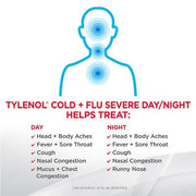 Tylenol Cold + Flu Severe Day & Night Caplets (48 ct. day, 24 ct. night)