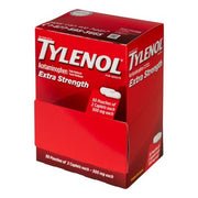 Tylenol Extra Strength Caplets, 500 mg. (50 ct., 2 pk.)