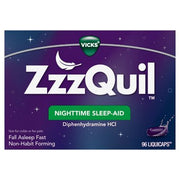 Vicks ZzzQuil Nighttime Sleep-Aid Liquicaps (96 ct.)