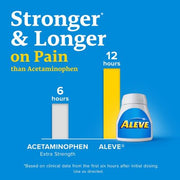 Aleve Naproxen Sodium Caplets, All Day Strong Pain Reliever (320 ct.)