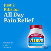 Aleve Naproxen Sodium Pain Reliver Tablets, Soft Grip Arthritis Cap (320 ct.)