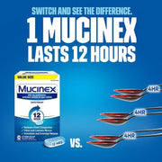 Mucinex 12-Hour Chest Congestion Expectorant Tablets (120 ct.)