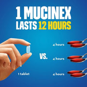 Mucinex 12 Hr Max Strength Chest Congestion Expectorant Tablets (56 ct.)