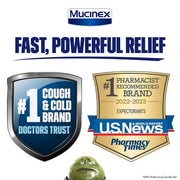 Mucinex 12 Hr Max Strength Chest Congestion Expectorant Tablets (56 ct.)