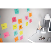 Post-it Super Sticky Pop-up Notes, 3" x 3", Supernova Neons Collection, 16 Pack, 1,440 Total Sheets