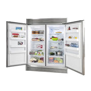 FORNO Rizzuto 60 in. 2 Door Pro-Style Touch Control Refrigerator Fridge/Freezer Dual Combination 27.6 cu.ft